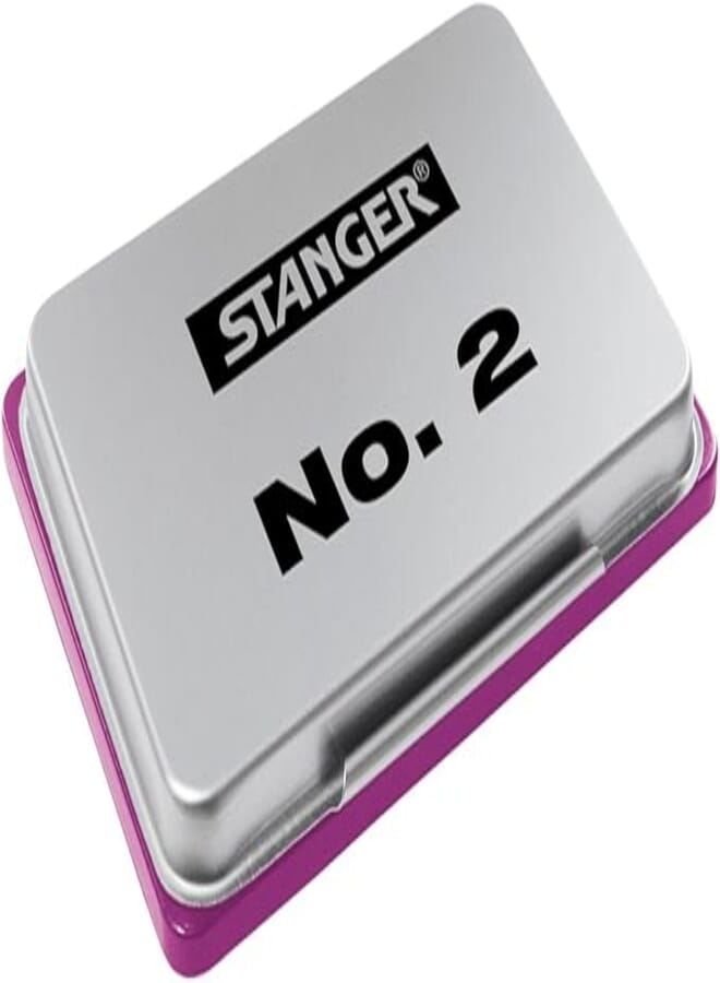 STANGER 1801303 Pad 2 Metal Stamp – Red Purple